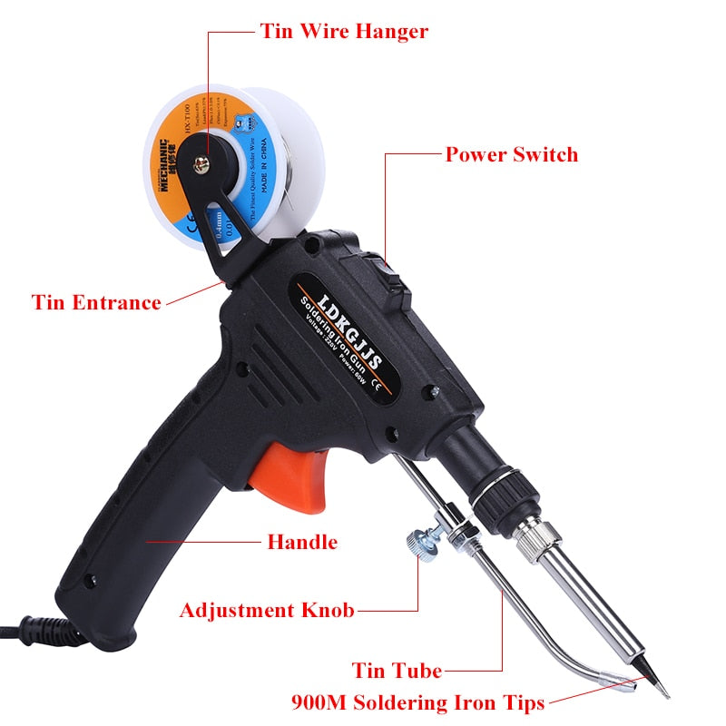 Zoom Spool Auto Solder Gun