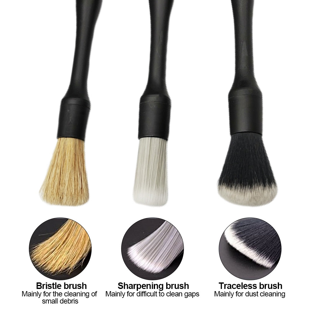 3PC Detailing Brush Set